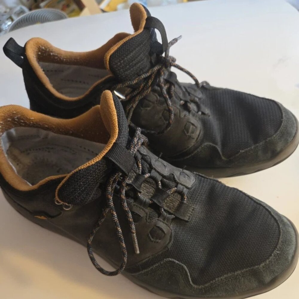 TEVA Arrowwood Waterproof Hiking Walking Shoes Mens Size 14 Black Gold 1012451